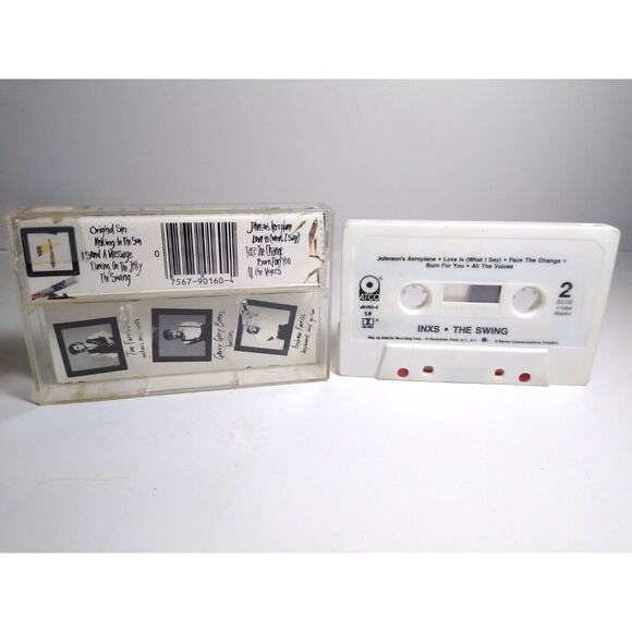 INXS The Swing Cassette Tape 1984 New Wave Pop Rock Music Audio Original Sin - Picture 2 of 2
